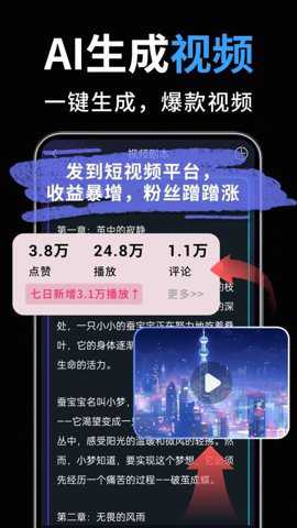 一键成片app