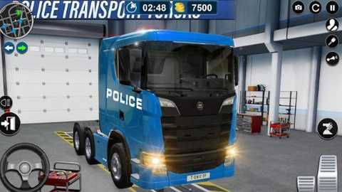 警察货运飞机模拟器